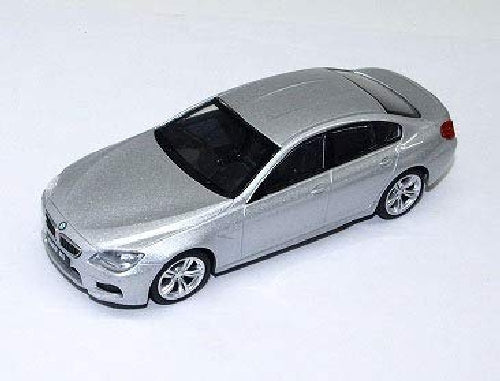 Kokusai Boeki CMC TOY BMW M6 Gran Coupe Silver Pullback Diecast Car 1/43 T009_1