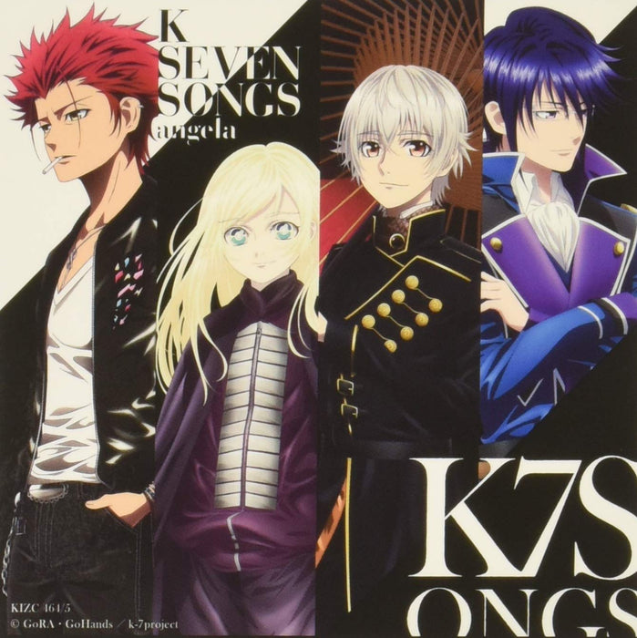[CD+Blu-ray] K SEVEN SONGS Nomal Edition angela KIZC-464 Movie Theme Mini Album_2