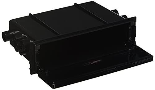 Pioneer Carrozzeria Logo Flap 1Din Size Genuine Accessory Case Ad-379 Black NEW_2