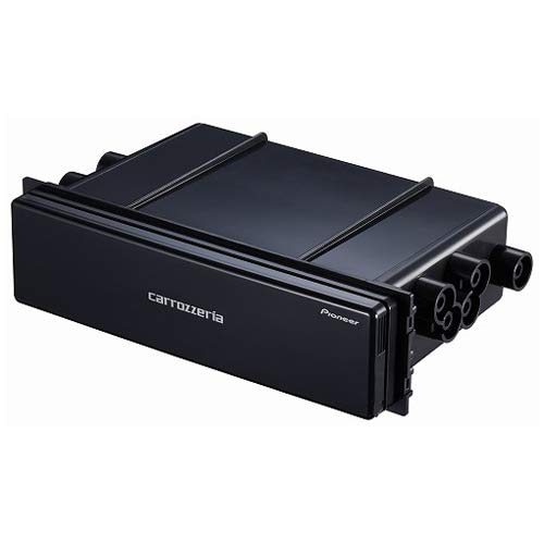 Pioneer Carrozzeria Logo Flap 1Din Size Genuine Accessory Case Ad-379 Black NEW_3