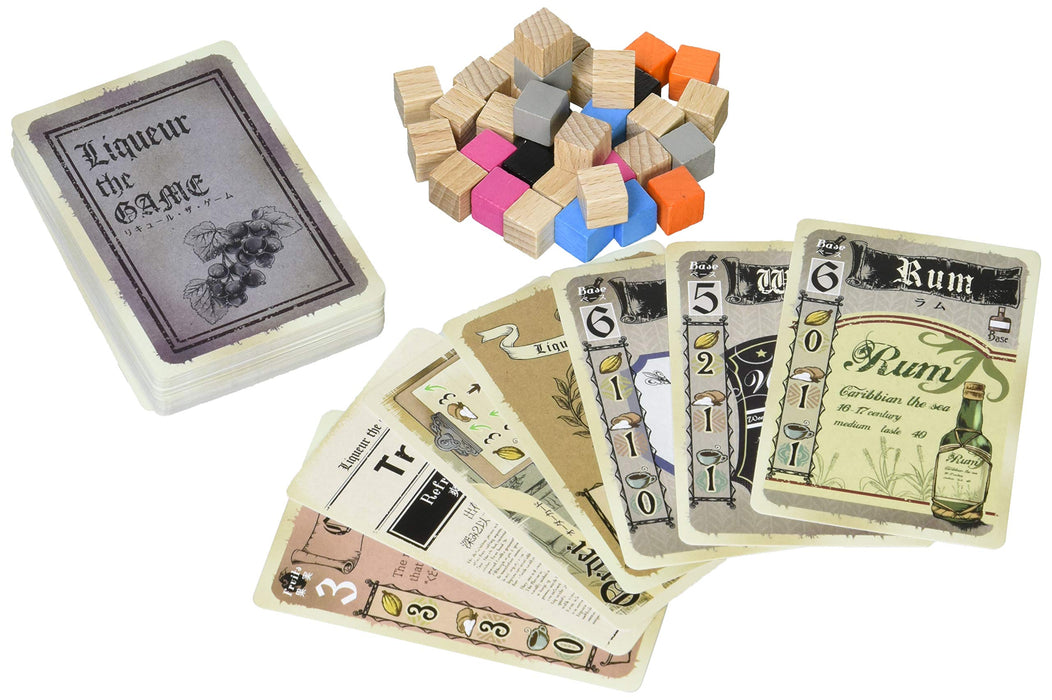 B-CAFE Liqueur The Game Board Game for 2-5 Players 30 Min Ages 10 years old & up_3