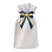 Tsutsumu Gift wrapping Silver L 450mm Christmas Birthday Drawstring bag T-2846-L_2