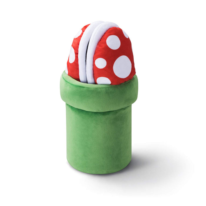 Super mario Home & Party Room Slippers Piranha Plant & Pipe ‎NSL-0046 Polyester_2