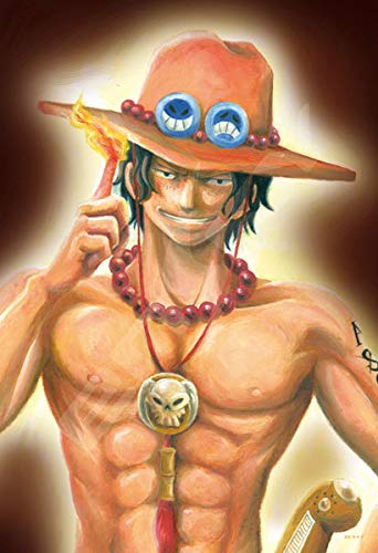 ENSKY Jigsaw Puzzle One Piece Portrait Portgas D. Ace 300 Pieces 300-1399 NEW_2