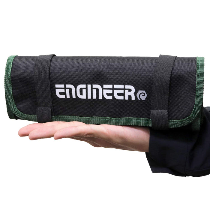 Engineer KSE-35 Tool Roll Bag 465x250x3mm Durable Polyester Rubber Band Type NEW_3