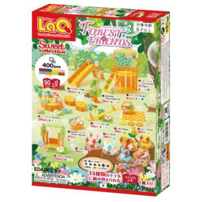 Yoshiritsu LaQ Sweet Collection Forest Friends 400 pieces Block Toy ‎L005687 NEW_2