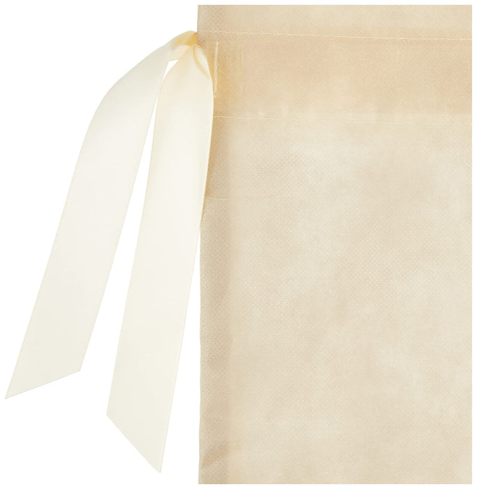 Tsutsumu Gift wrapping Gold LL 610mm Christmas Drawstring bag T-2845-LL NEW_2