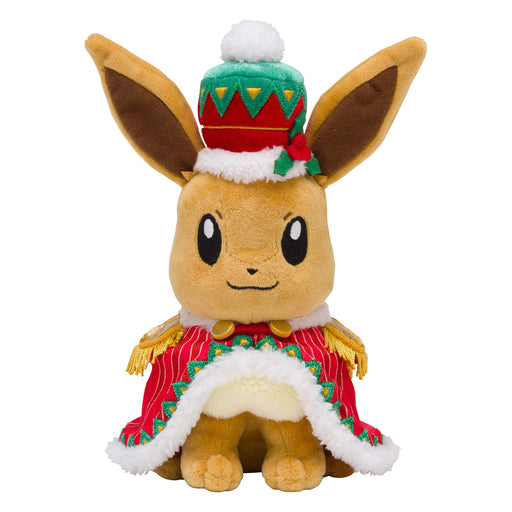 Pokemon Center Original Plush Doll Christmas 2018 Eevee H20.5xW17xD11cm NEW_1