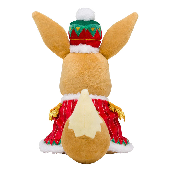 Pokemon Center Original Plush Doll Christmas 2018 Eevee H20.5xW17xD11cm NEW_3