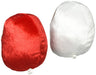 Sekiguchi Domo-kun Red and White Daruma Set Plush Doll H12xW18xD8cm ‎556571 NEW_2