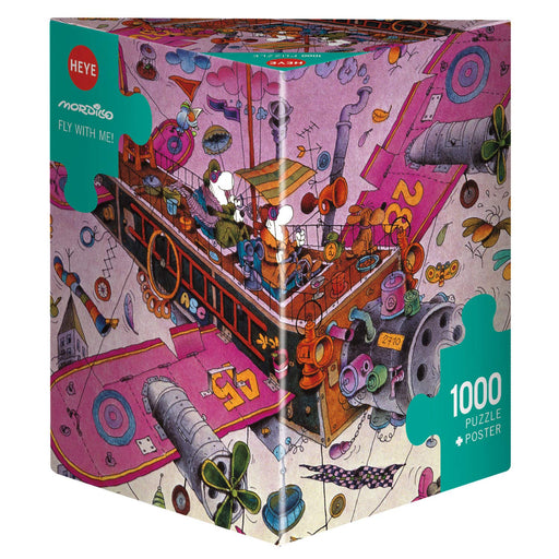 HEYE Puzzle 29887 Mordillo: Fly With Me! 1000 piece 50x70cm F1020 ‎3329887 NEW_1