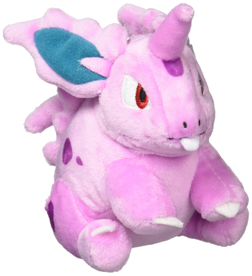 Pokemon Center Original Pokemon fit Plush Doll Nidoran M H12xW15xD9cm Polyester_1