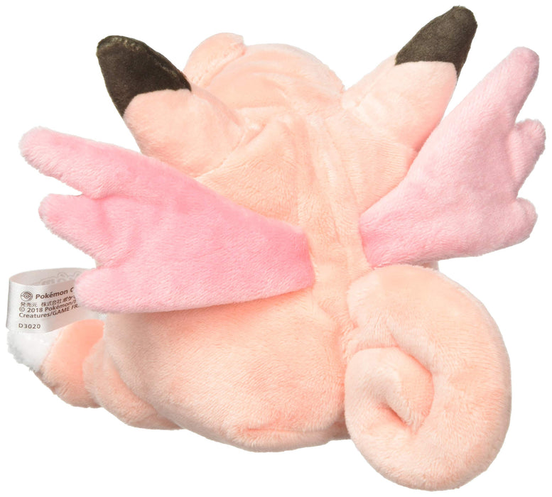 Pokemon Center Origital Pokemon fit Plush Doll Clefable H11xW16.5xD9cm Polyester_2