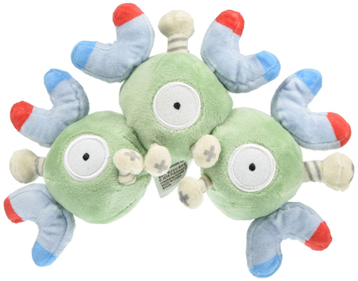 Pokemon Center Original Plush Doll Pokemon fit Magneton Reacoil H4.5xW17.5xD13cm_1
