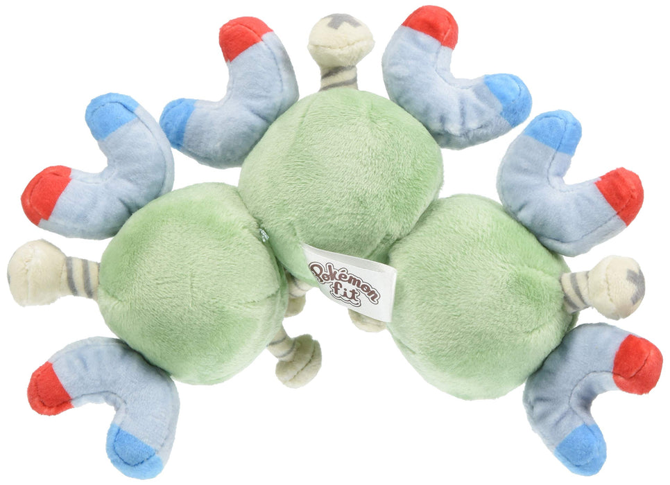 Pokemon Center Original Plush Doll Pokemon fit Magneton Reacoil H4.5xW17.5xD13cm_2