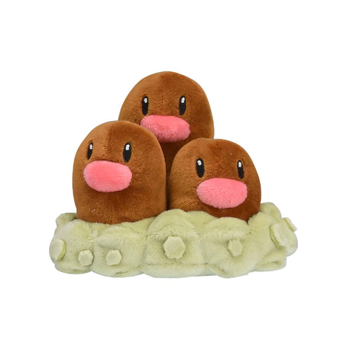 Pokemon Center Origital Pokemon fit Plush Doll Dugtrio H9xW11.5xD11cm Polyester_1