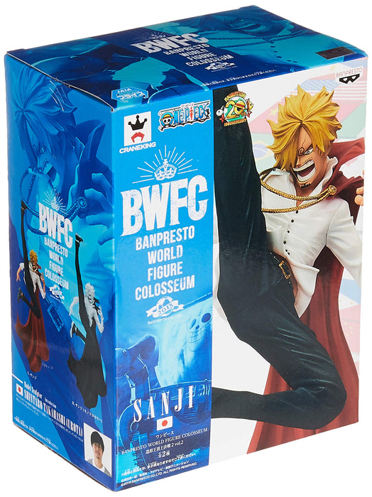 Banpresto One Piece WORLD FIGURE COLOSSEUM 2 Sanji vol.2 Normal Color 35768 NEW_3