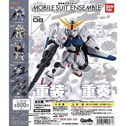 Gundam Mini Figure Ensemble 08 Character Set of 5 NEW from Japan_1