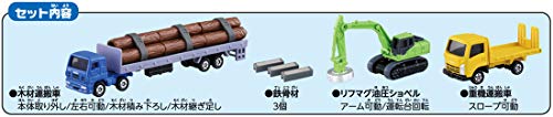 Takara Tomy Tomica Fiddling a lot! Construction site Set Diecast Miniature Car_3