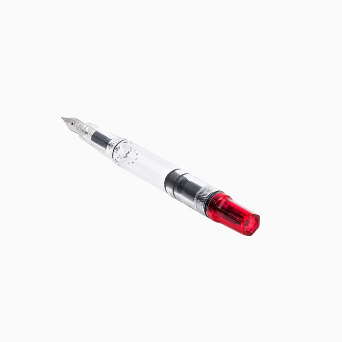 TWSBI Fountain Pen Eco Trans Blossom Red Extra Fine (EF) Point TW100056 NEW_4