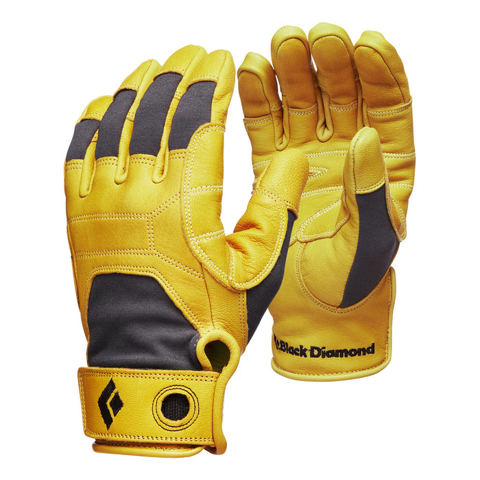 Black Diamond Transition Rock Gloves Large Size Natural Color BD14034 Handwash_1