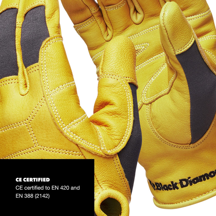 Black Diamond Transition Rock Gloves Large Size Natural Color BD14034 Handwash_4
