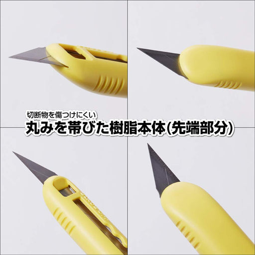 NT Cutter Type A Repeated shots 30 degrees Blade A553P Yellow Made In Japan NEW_2