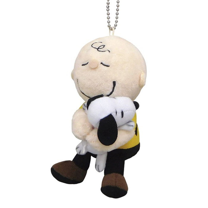 PEANUTS SNOOPY CHARLIE BROWN Key Chain Hug Mascot Yoshitoku 182406 Polyester NEW_1