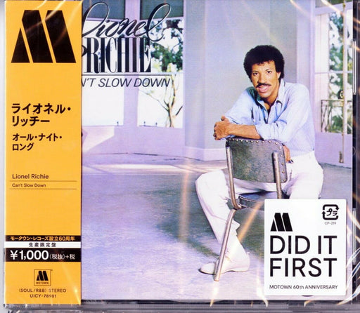 [CD] Can't Slow Down Japan OBI Limited Edition Lionel Richie UICY-78901 NEW_1