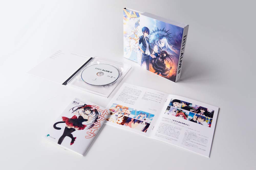 DATE A LIVE III Blu-ray Box Vol.2 Novel Booklet Standard Edition KAXA-7692 NEW_1