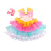 Star Twinkle PreCure PreCure style colorful frill dress Action Doll Costume NEW_1