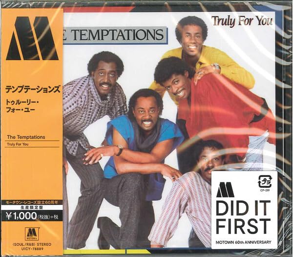 [CD] Truly For You Nomal Edition The Temptations UICY-78889 '80 Album Dance NEW_1