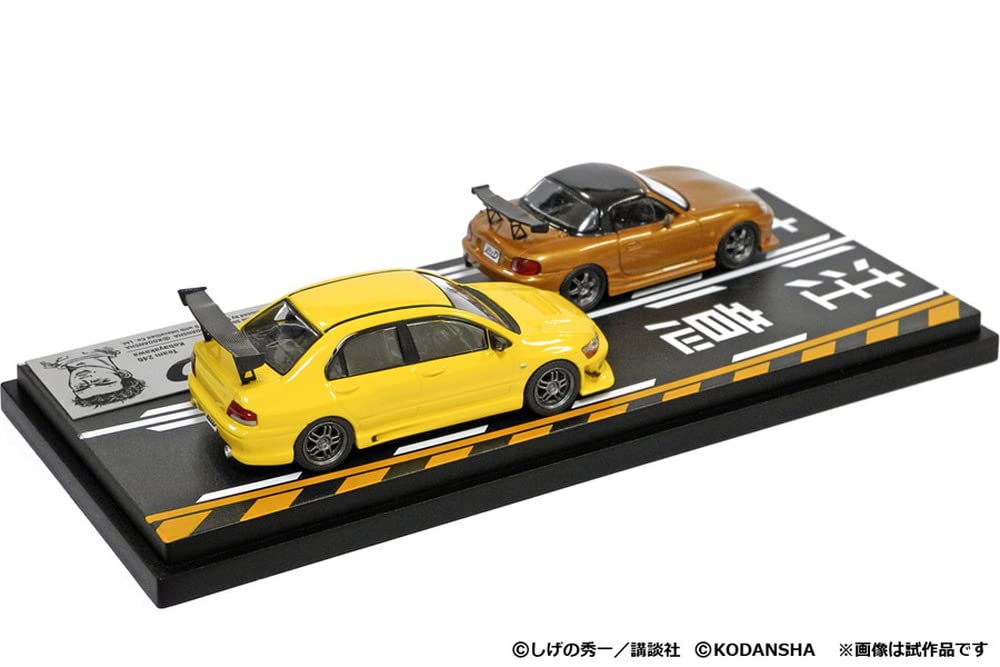 MODELER'S 1/64 Initial D Set Vol.6 Roadster NB8C & Lancer Evolution VII MD64206_2