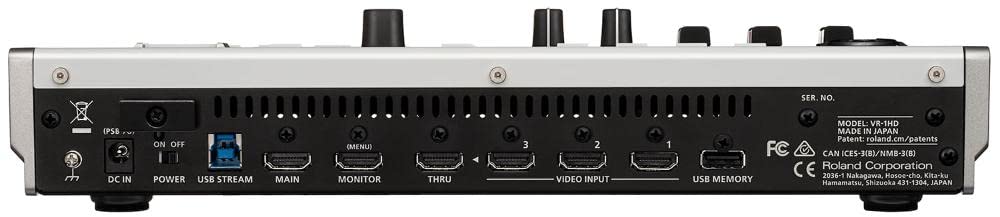 Roland VR-1HD AV Streaming Mixer Pro A/V HDMI Ideal for live streaming Mic, Line_3