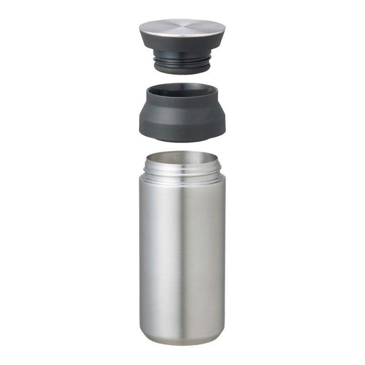 KINTO Travel Tumbler 500ml Silver Vacuum Double Structure 20948 74xH197mm NEW_2