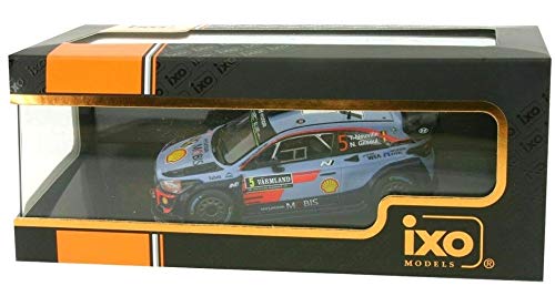IXO 1/43 Hyundai i20 WRC 2018 Rally Sweden Winner #5 T.Neuville N.Gilsoul RAM673_3