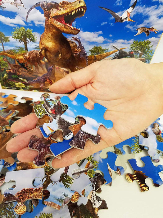 Beverly 80pc Dinosaur Jigsaw Puzzle T-Rex vs Velociraptor 26x38cm 80-002 NEW_6