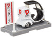 TAKARA TOMY Tomica No.99 Pizza-La delivery Bike (Blister Pack) Miniature Car NEW_3
