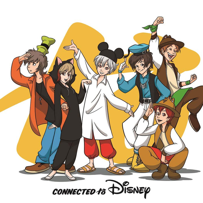 [CD] CONNECTED TO DISNEY Nomal Edition Various Artist UWCD-1021 Official Cover_1