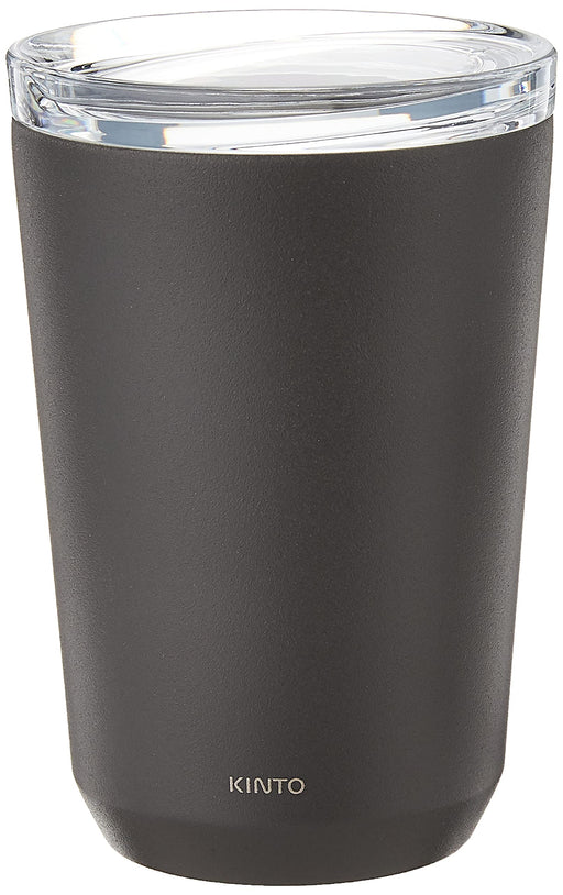 KINTO Two Go Tumbler 360ml Black 20276 Cold and Hot Mug Style Stainless Steel_1