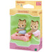 EPOCH Sylvanian Families Striped cat Twins Doll NI-116 Doll & Furniture NEW_2