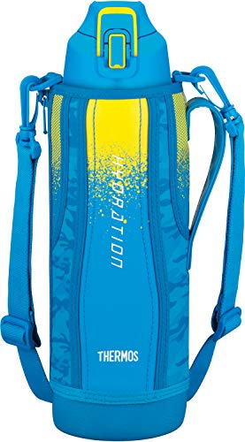 Thermos 1.5L Vacuum Insulated Hydration Sports Bottle Blue Pouch FHT-1500F BL-C_1
