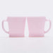 Fire-King D Handle Mug Roseite Micro Wave Safe Glass Rose-ite Pink Sakura NEW_8