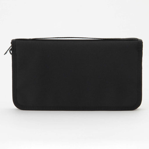 Muji Polyester Passport Case with Clear Pocket Black 23.5x13x2.5cm 38743668 NEW_2