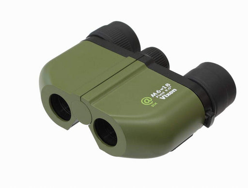 Vixen 6x binoculars at series Moss Green & Black at6 M6x18 14642-0 Compact NEW_1