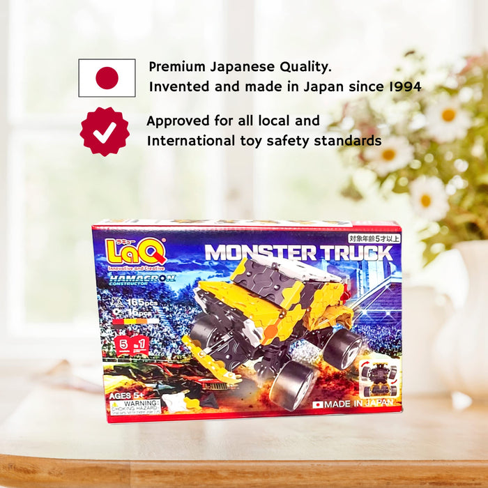 Yoshiritsu LaQ Hamacron Constructor Monster Truck 181 pcs Plastic Block L005847_7