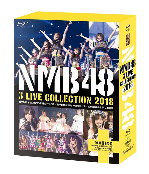 [Blu-ray] NMB48 3 LIVE COLLECTION 2018 Standard Edition YRXS-80046 J-Pop NEW_1