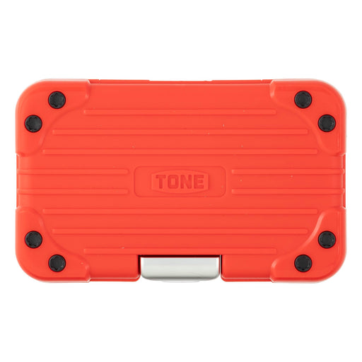 TONE TBS20 Torque Bit Ratchet Set (Torque Range 2-10Nm) Made in Japan Red NEW_2