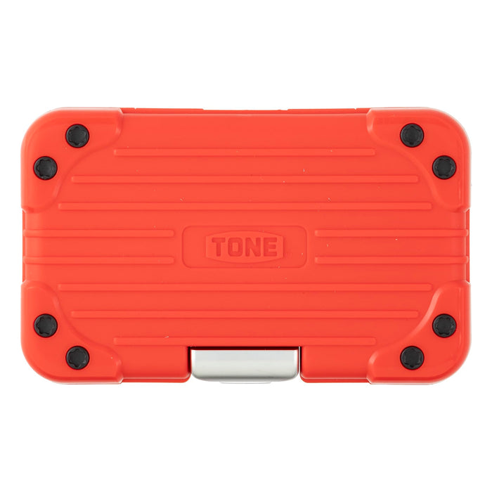 TONE TBS20 Torque Bit Ratchet Set (Torque Range 2-10Nm) Made in Japan Red NEW_2