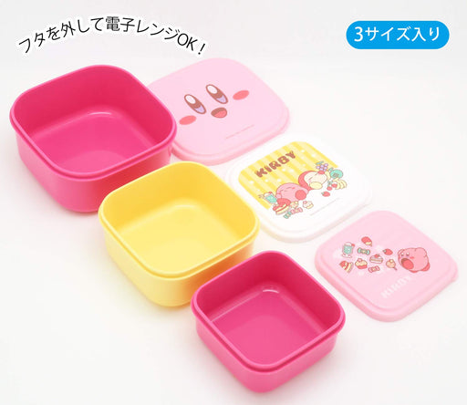 OSK Kirby's Dream Land Lunch Box Set of 3 Cases SSP-31 Container Made in Japan_2